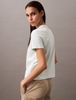 Calvin Klein - Áo thun tay ngắn nữ CK Flocked Logo Crewneck Tee