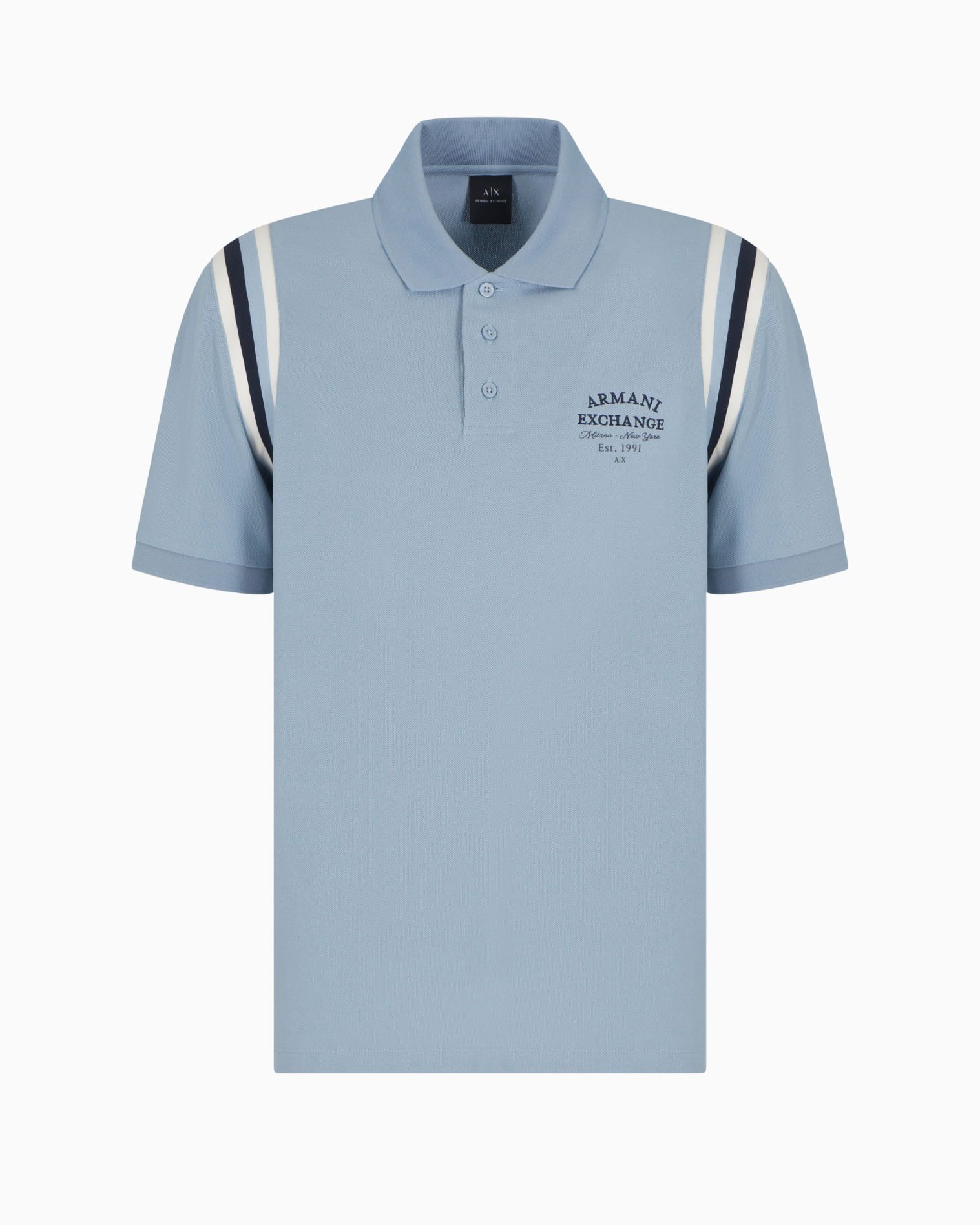Armani Exchange - Áo polo nam Aix Men's Polo Shirt