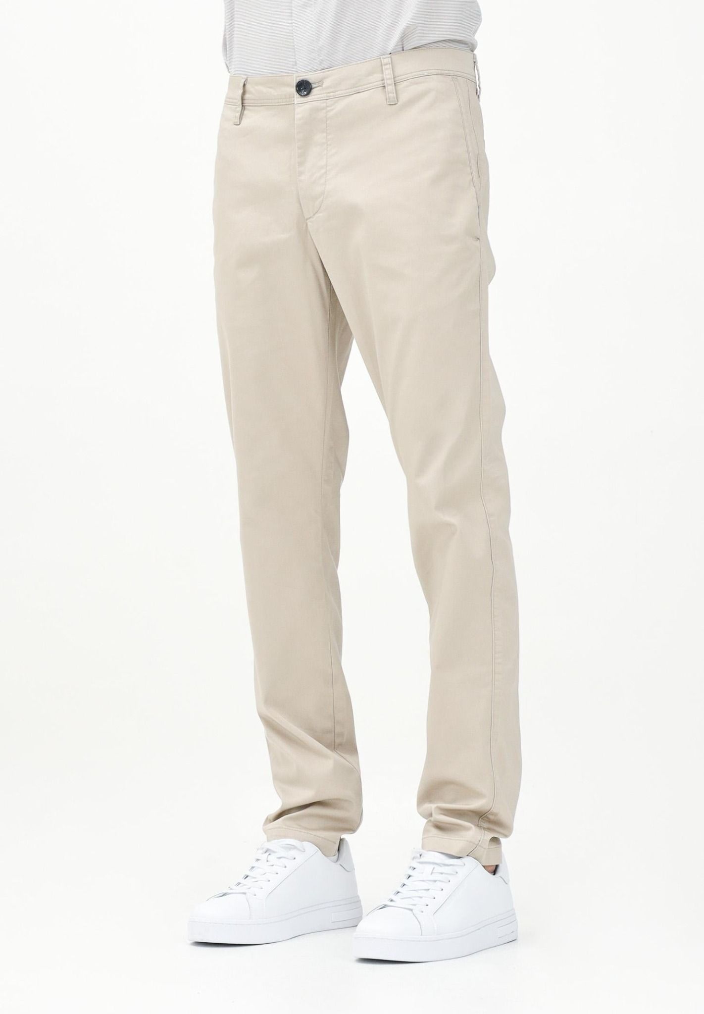 Armani Exchange - Quần dài nam Ax Beige Men's Trousers