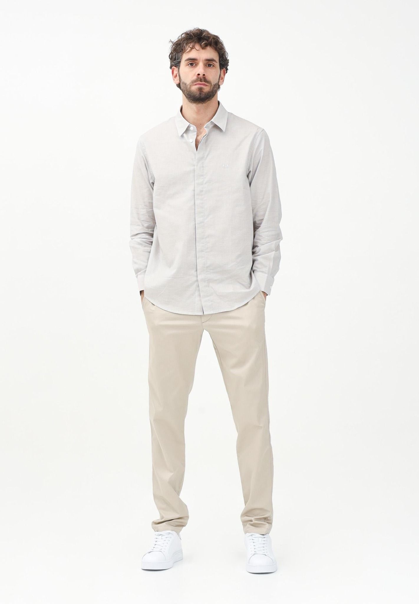Armani Exchange - Quần dài nam Ax Beige Men's Trousers