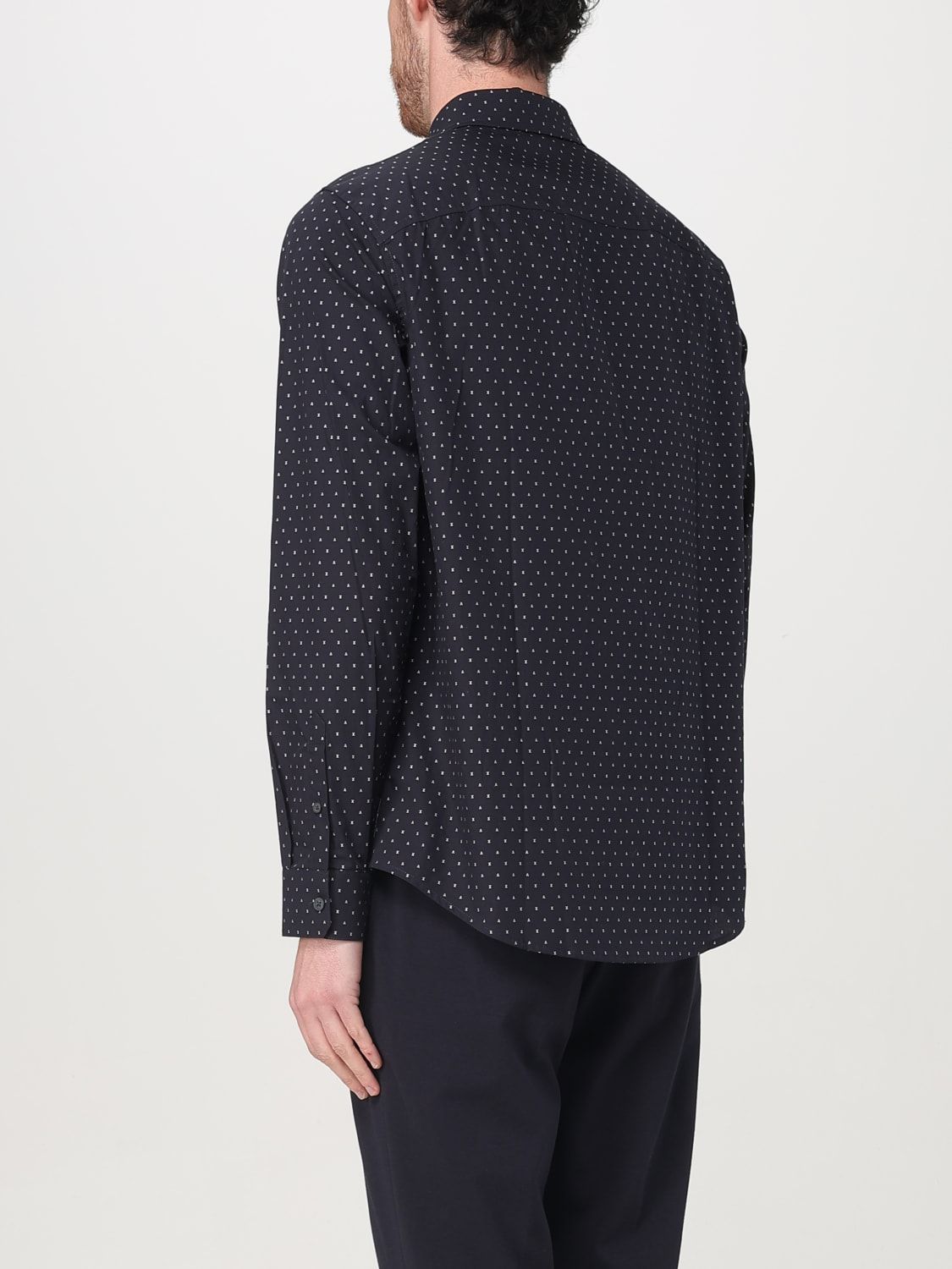 Armani Exchange - Áo sơ mi nam Ax Vintage Cotton Shirt