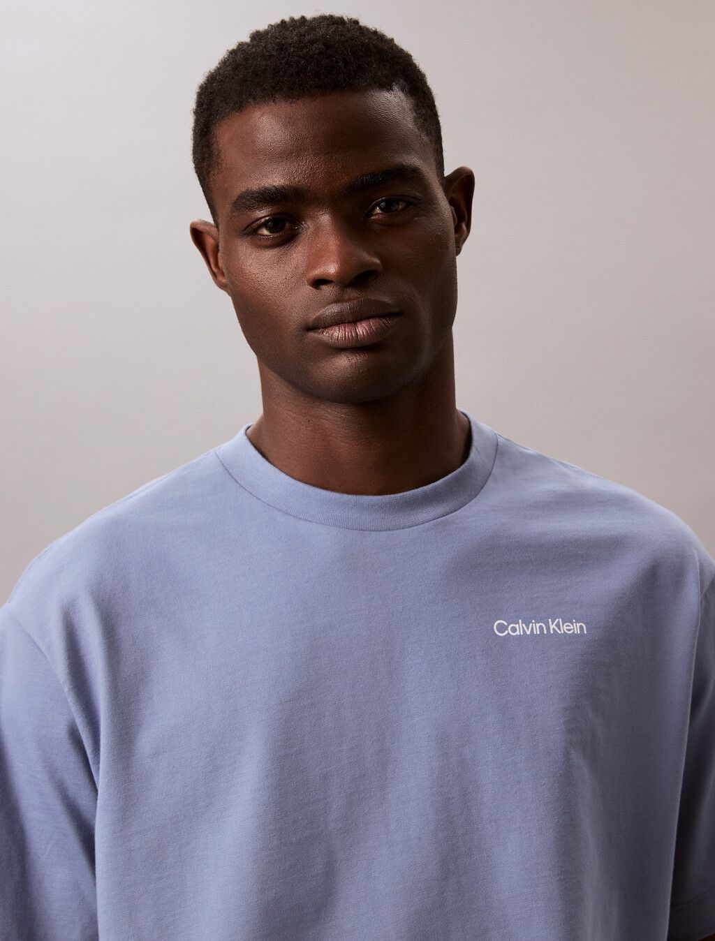 Calvin Klein - Áo phông tay ngắn nam CK Flower Applique Relaxed Tee