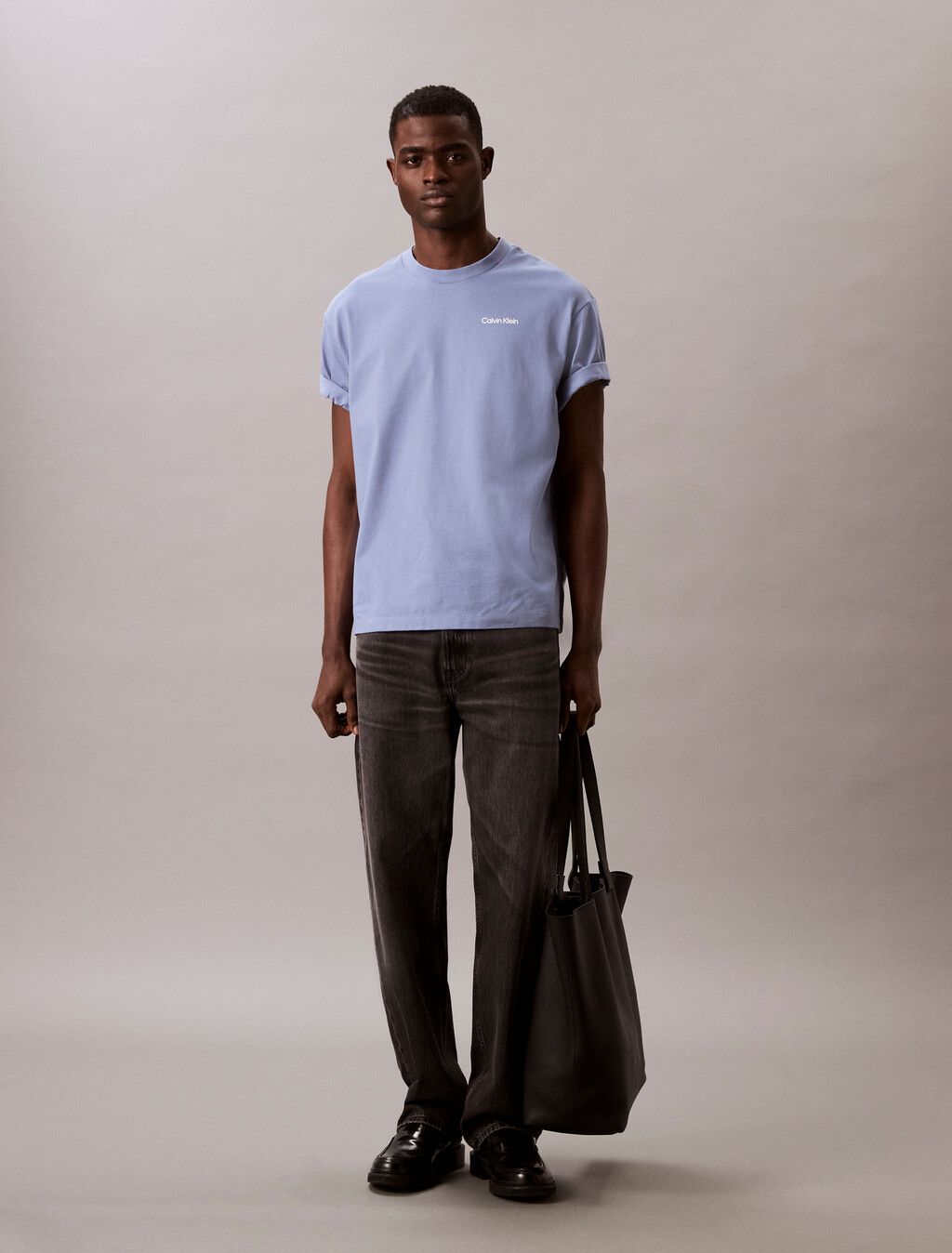 Calvin Klein - Áo phông tay ngắn nam CK Flower Applique Relaxed Tee