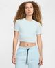 Nike - Áo tay ngắn thể thao Nữ Essential Women's Slim Cropped T-Shirt