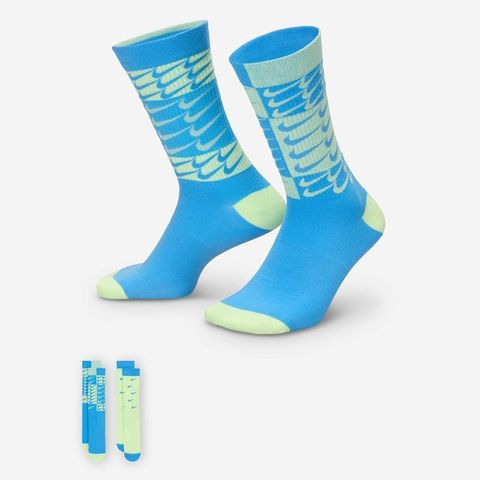 Nike - Vớ cổ cao thể thao (2 đôi) Nam Nữ Everyday Essential Crew Socks