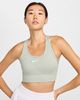 Nike - Áo ngực thể thao Nữ Swoosh Medium Support Women's Padded Longline Sports Bra
