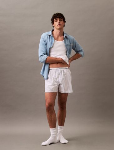 Calvin Klein - Quần ngủ CK nam Cotton Poplin Traditional Boxers