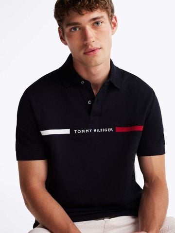 Tommy Hilfiger - Áo polo tay ngắn nam Hilfiger Chest Insert Regular Polo - 2