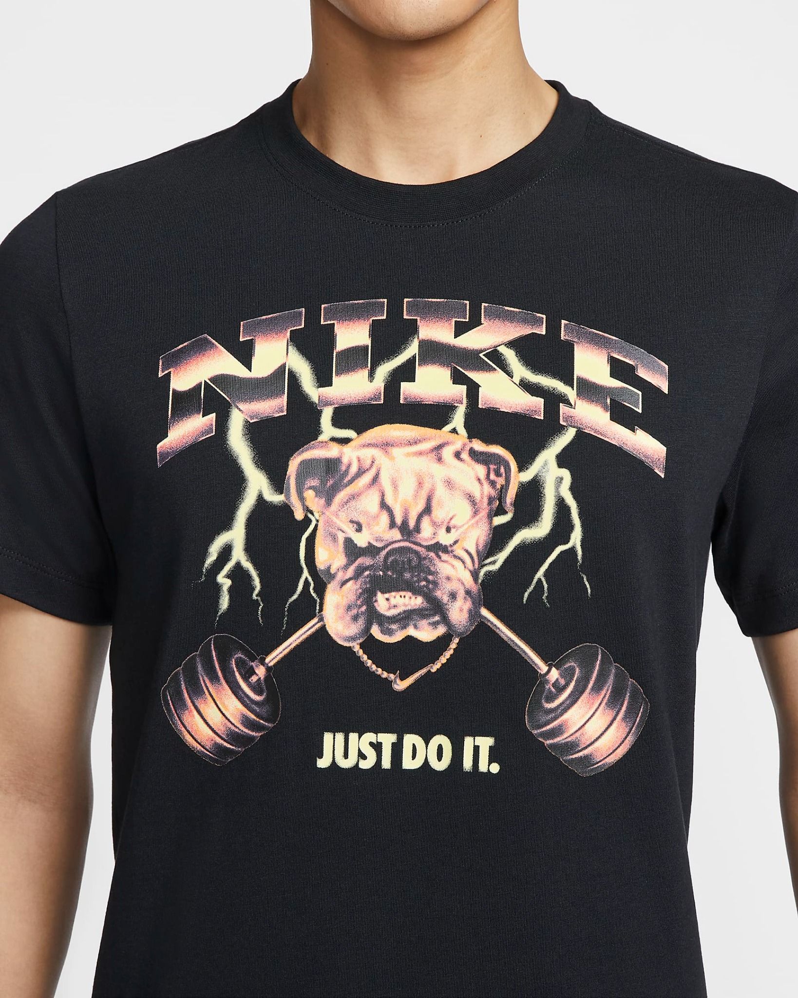 Nike - Áo tay ngắn thể thao Nam Men's Fitness T-Shirt
