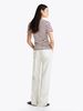Tommy Hilfiger - Áo thun tay ngắn nữ Flag Embroidery Slim T-Shirt