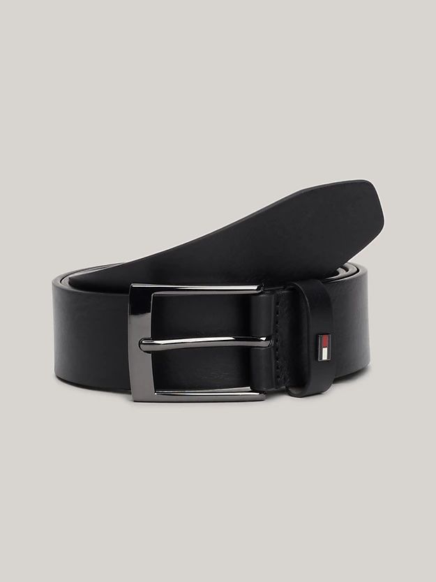 Tommy Hilfiger - Dây nịt nam Leather Square Buckle 3.5 Belt