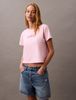 Calvin Klein - Áo thun thời trang CK nữ Slim Script Logo T-shirt