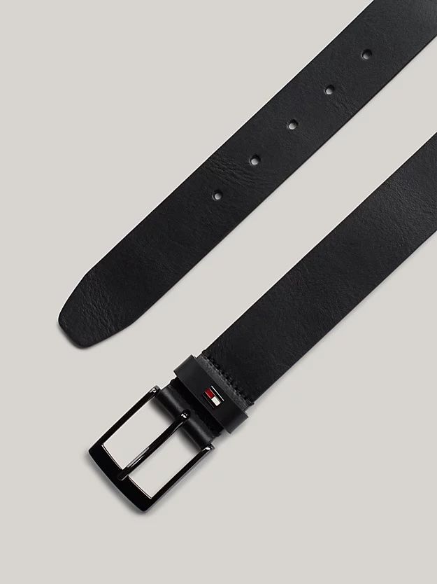 Tommy Hilfiger - Dây nịt nam Leather Square Buckle 3.5 Belt