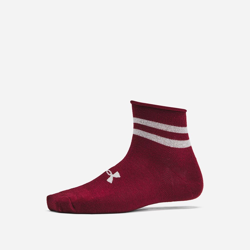 Under Armour - Bộ ba Vớ tất cổ cao nữ Essential 3-Pack Lifestyle Socks