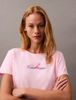 Calvin Klein - Áo thun thời trang CK nữ Slim Script Logo T-shirt