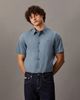 Calvin Klein - Áo sơ mi tay ngắn CK nam Essentials Monogram Slim Shirt