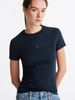 Tommy Hilfiger - Áo thun tay ngắn nữ TH Slim Tonal Linear Tee