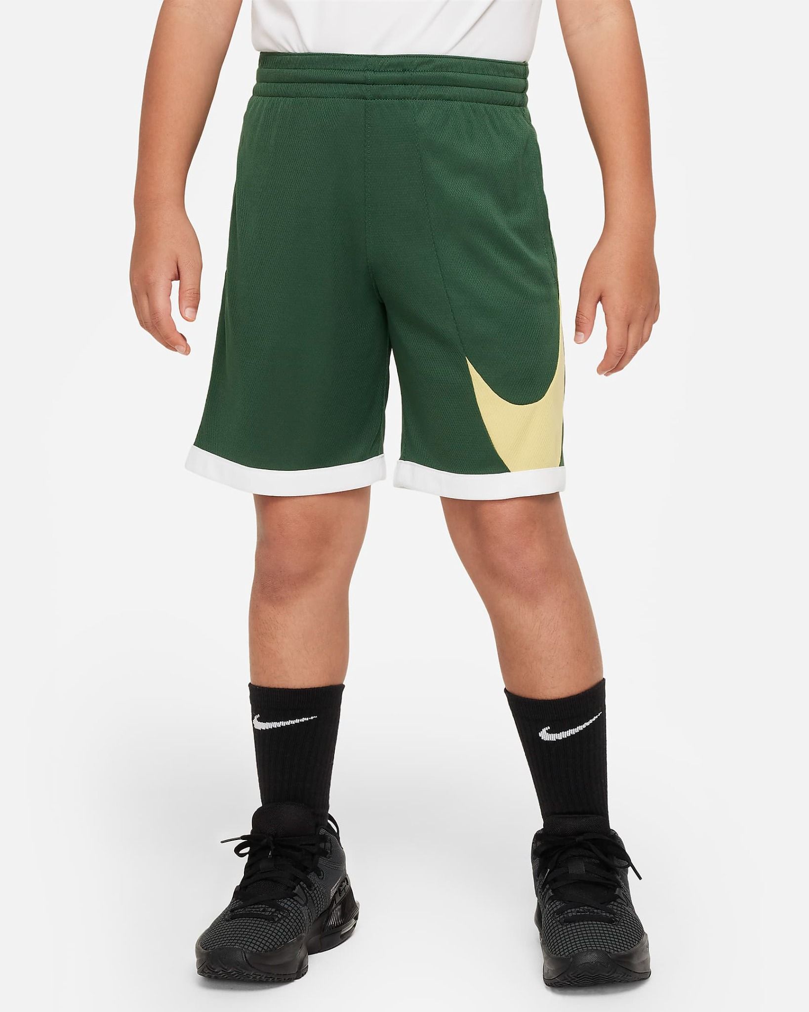 Nike - Quần Lửng Thể Thao Bé Trai Dri-Fit Older Kids' (Boys') Basketball Shorts