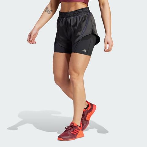 adidas - Quần ngắn thể thao Nữ Power 2In1 Shorts Training