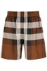 Burberry - Quần ngắn nữ Burberry exploded check silk shorts