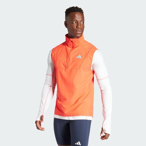 adidas - Áo khoác chạy bộ Nam Adizero Light Vest Jacket Running