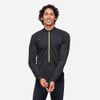 Hoka - Áo ôm tay dài thể thao nam Men's Hoka Basezip Long Compression Tee