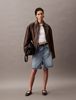 Calvin Klein - Váy jean CK nữ Denim Midi Skirt With Slit Sag