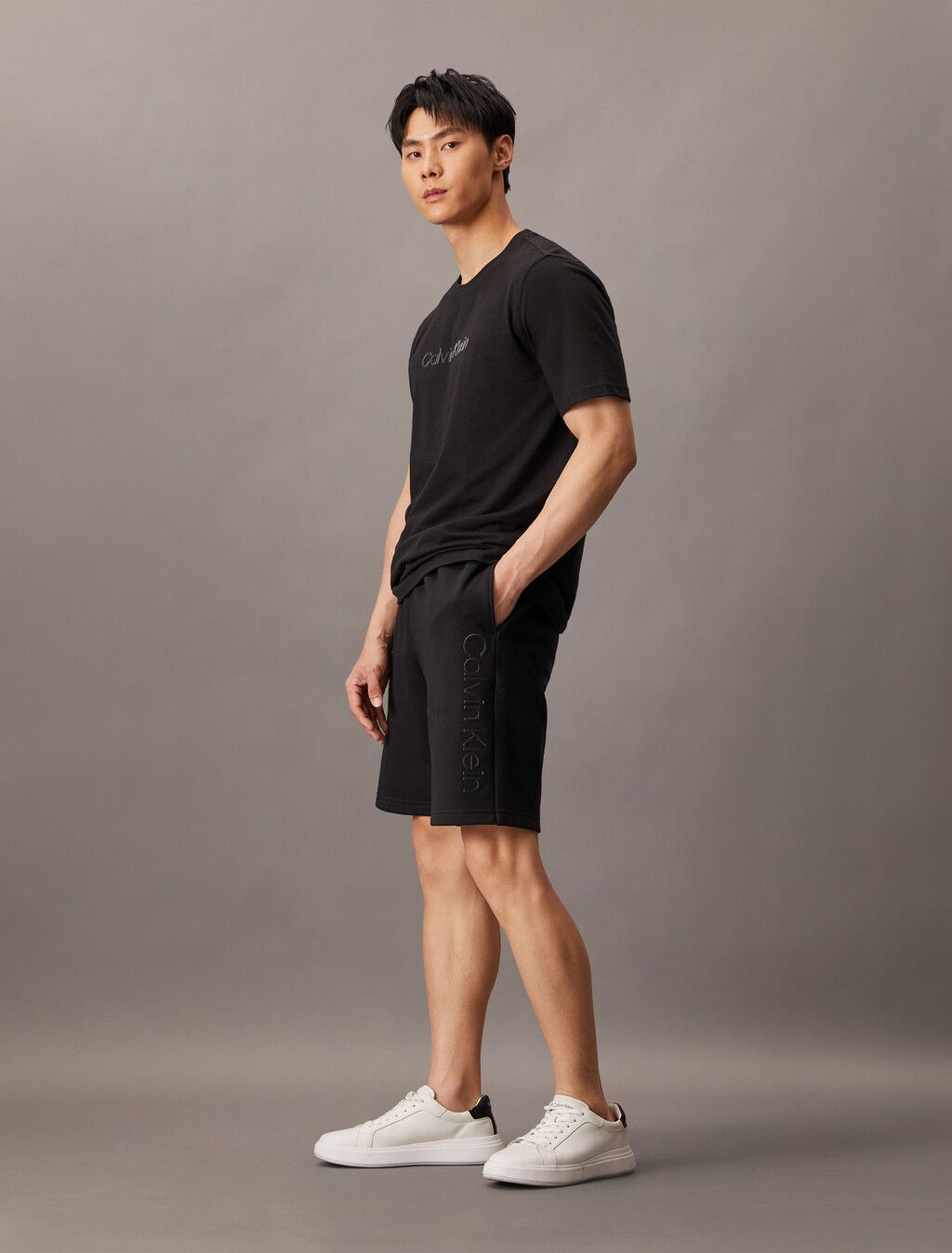 Calvin Klein - Quần ngắn thể thao CK nam Fleece Short