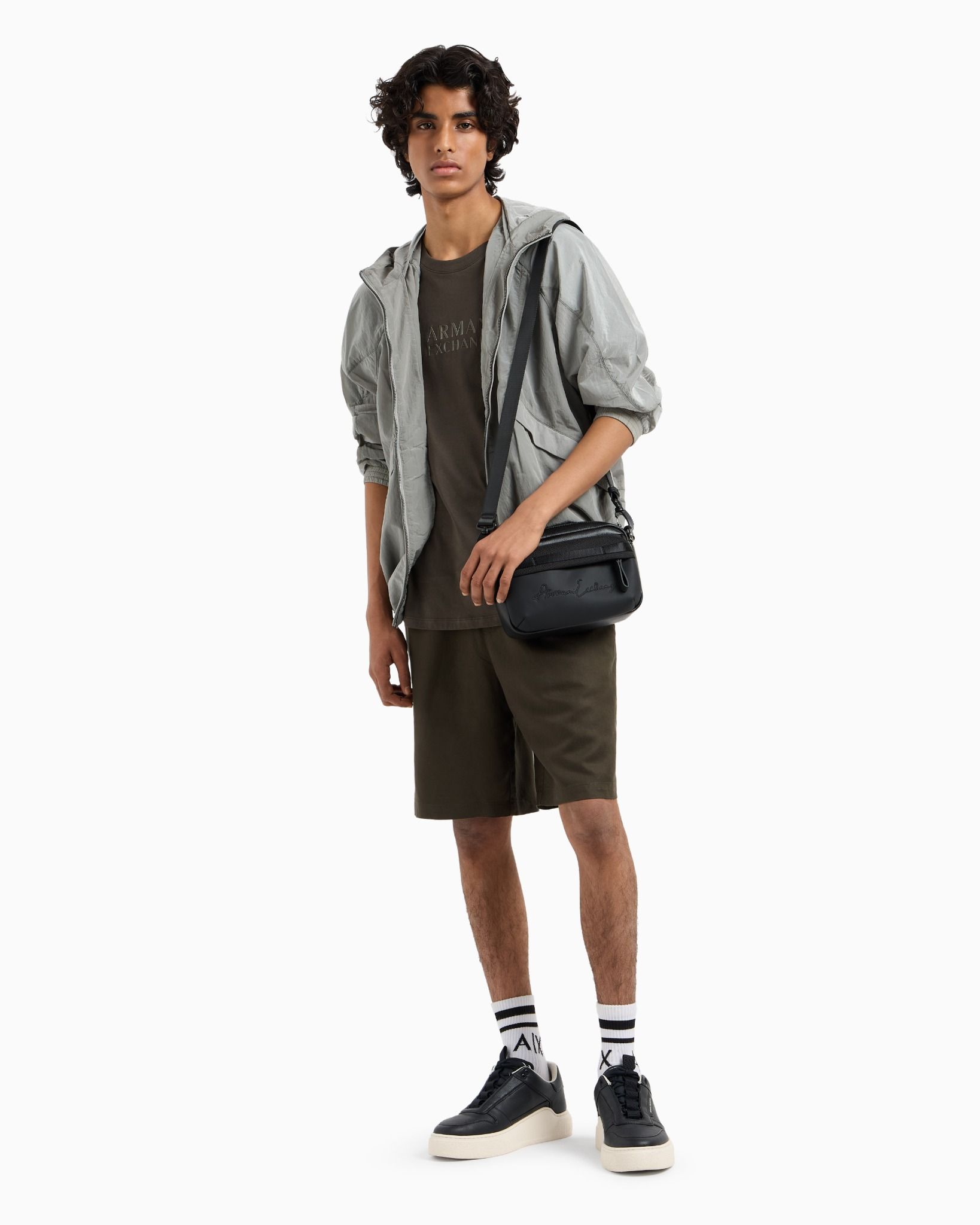 Armani Exchange - Quần short nam Ax Men's Bermuda Shorts