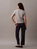 Calvin Klein - Quần jeans ống đứng CK nữ Premium Linen Relaxed Straight