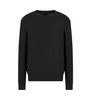 Armani Exchange - Áo len tay dài nam Black crew neck Jumper