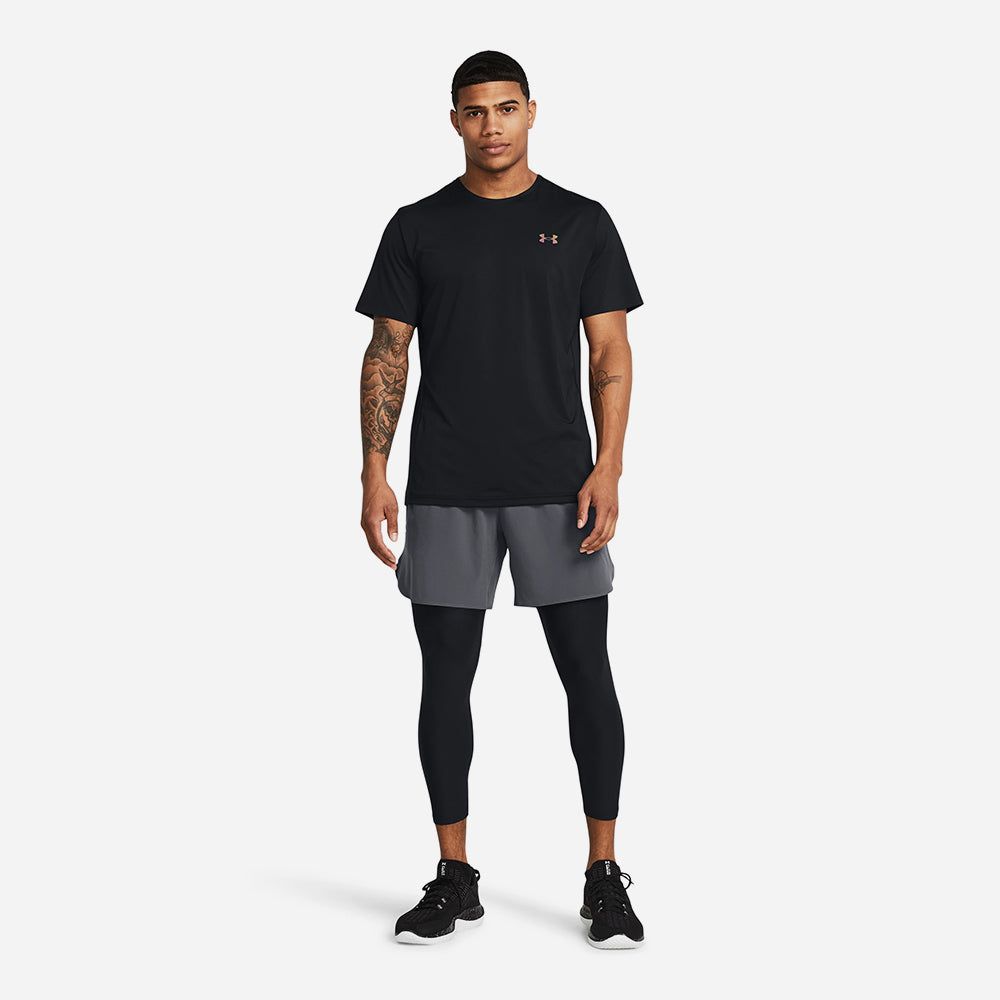 Under Armour - Áo thun tay ngắn nam Rush Vent Training Tee