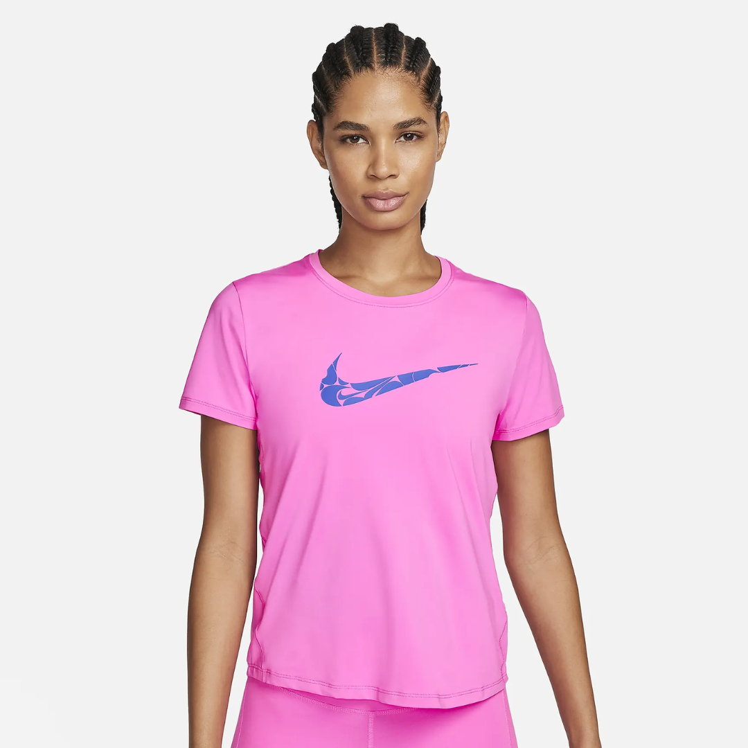 Nike - Áo tay ngắn thể thao Nữ One Swoosh Dri-Fit Tee