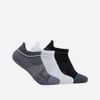 Hoka - Bộ ba đôi Vớ tất nam nữ No-Show 3-Pack Running Socks