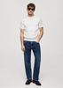 Mango - Quần jeans nam Regular fit dark wash jeans