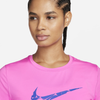 Nike - Áo tay ngắn thể thao Nữ One Swoosh Dri-Fit Tee