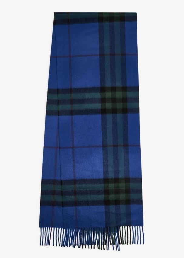 Burberry - Khăn choàng nam nữ Check Cashmere Scarf