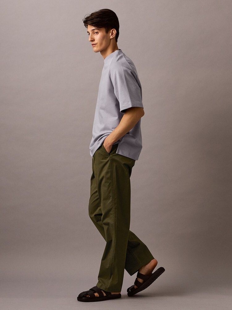 Calvin Klein - Áo phông thời trang nam CK Premium Terry Crewneck Tee