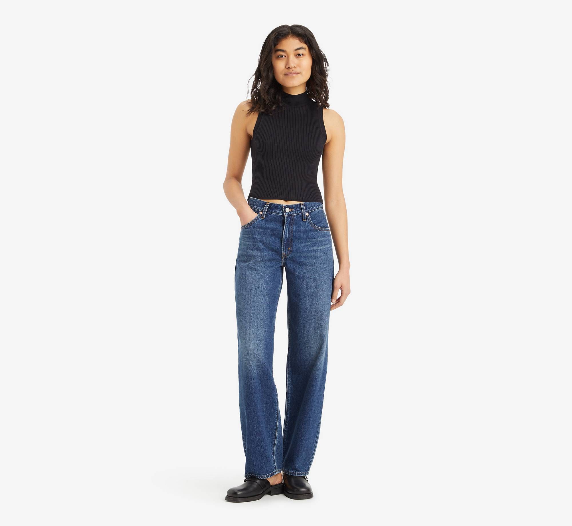 Levi's - Quần jeans ống rộng nữ Baggy Dad Women's Jean