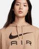 Nike - Áo tay dài thể thao Nữ Air Women's Oversized Fleece Pullover Hoodie