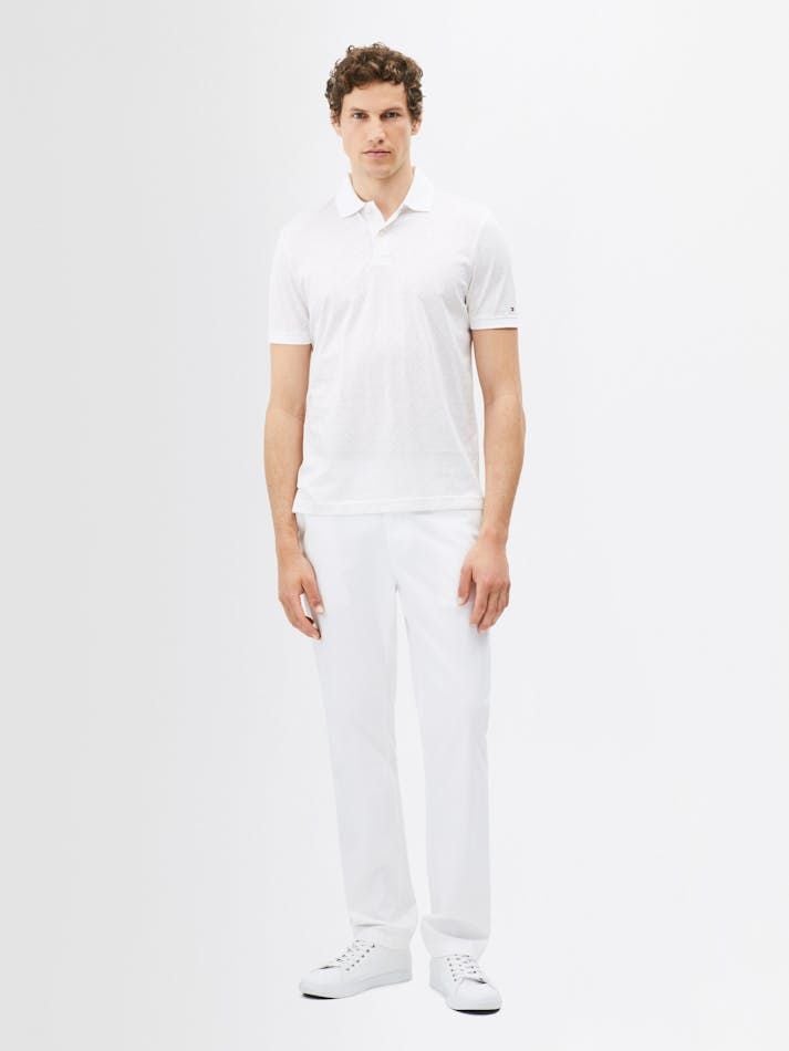Tommy Hilfiger - Áo polo tay ngắn nam Monogram All Over Print Polo