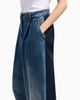Armani Exchange - Quần jeans ống rộng nữ Ax Premium Trousers