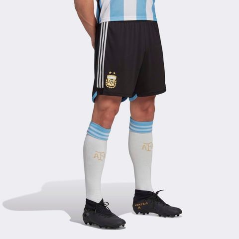 adidas - Quần ngắn đá banh Nam Argentina 22 Home Shorts FW22-HB16