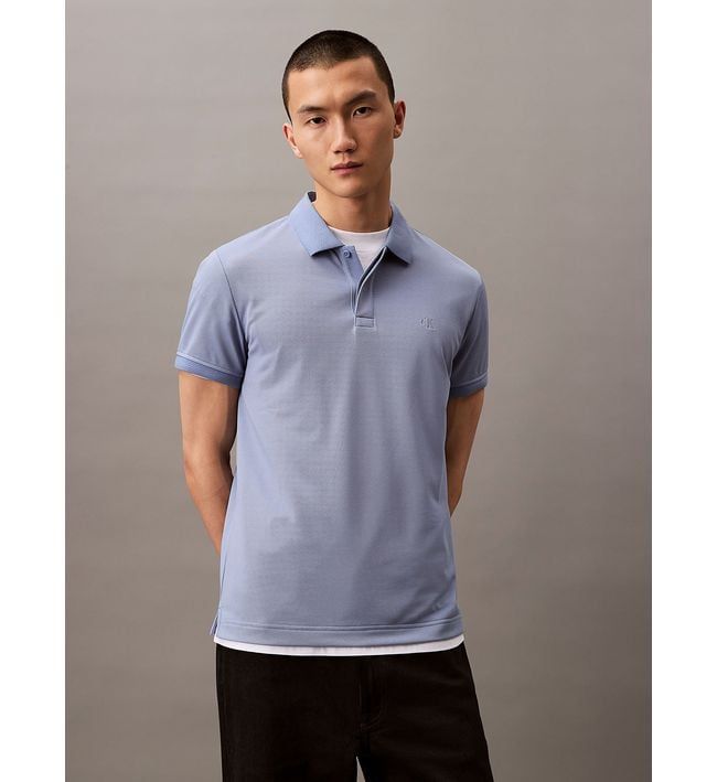 Calvin Klein - Áo polo tay ngắn nam CK Regular Quick Dry Polo
