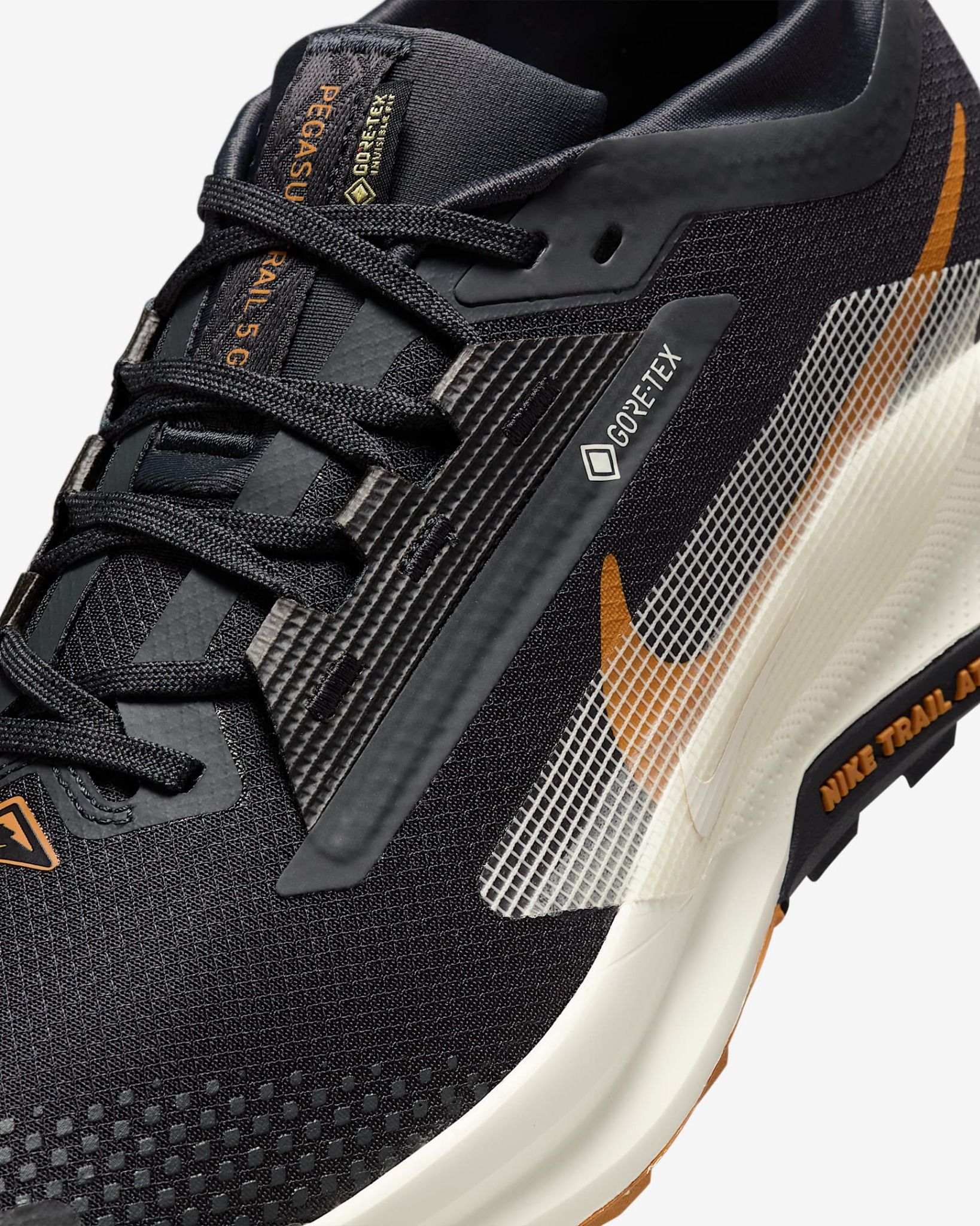 Nike - Giày chạy bộ thể thao Nam Pegasus Trail 5 GORE-TEX Men's Waterproof Trail-Running Shoes