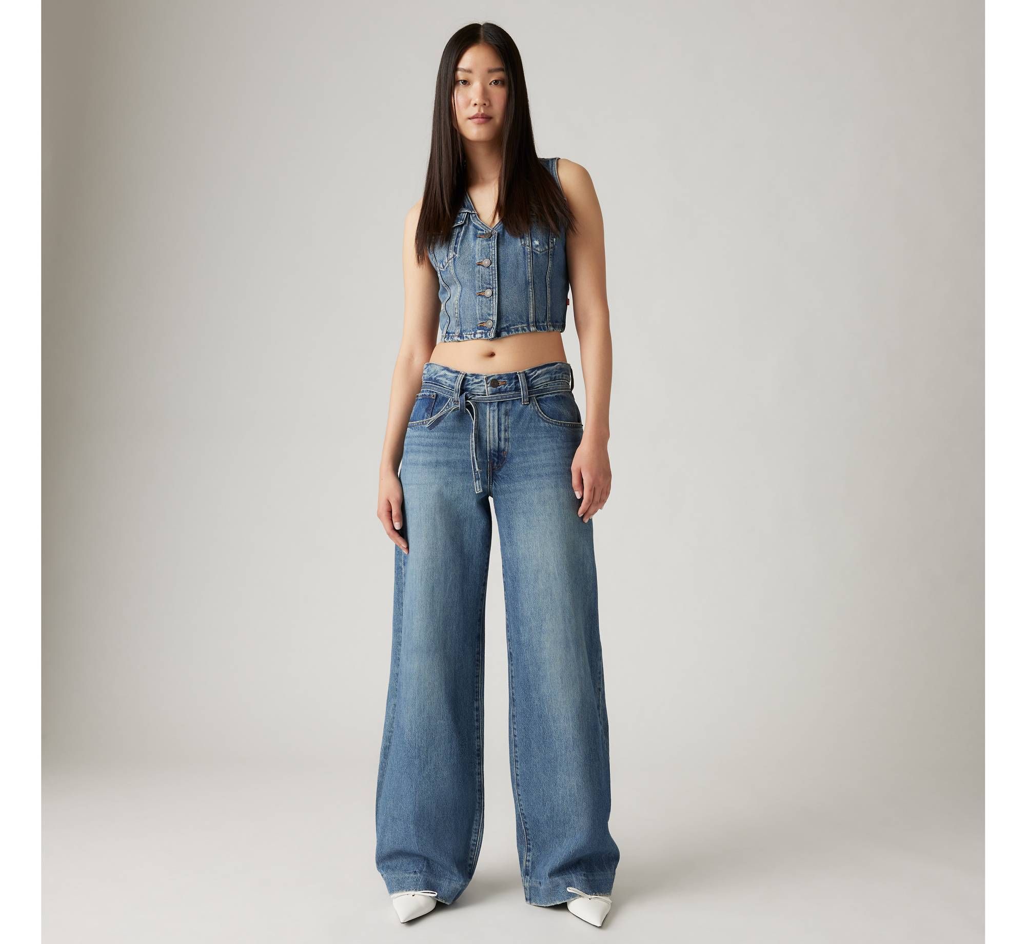 Levi's - Quần jeans ống rộng nữ Xl Straight Women's Jean