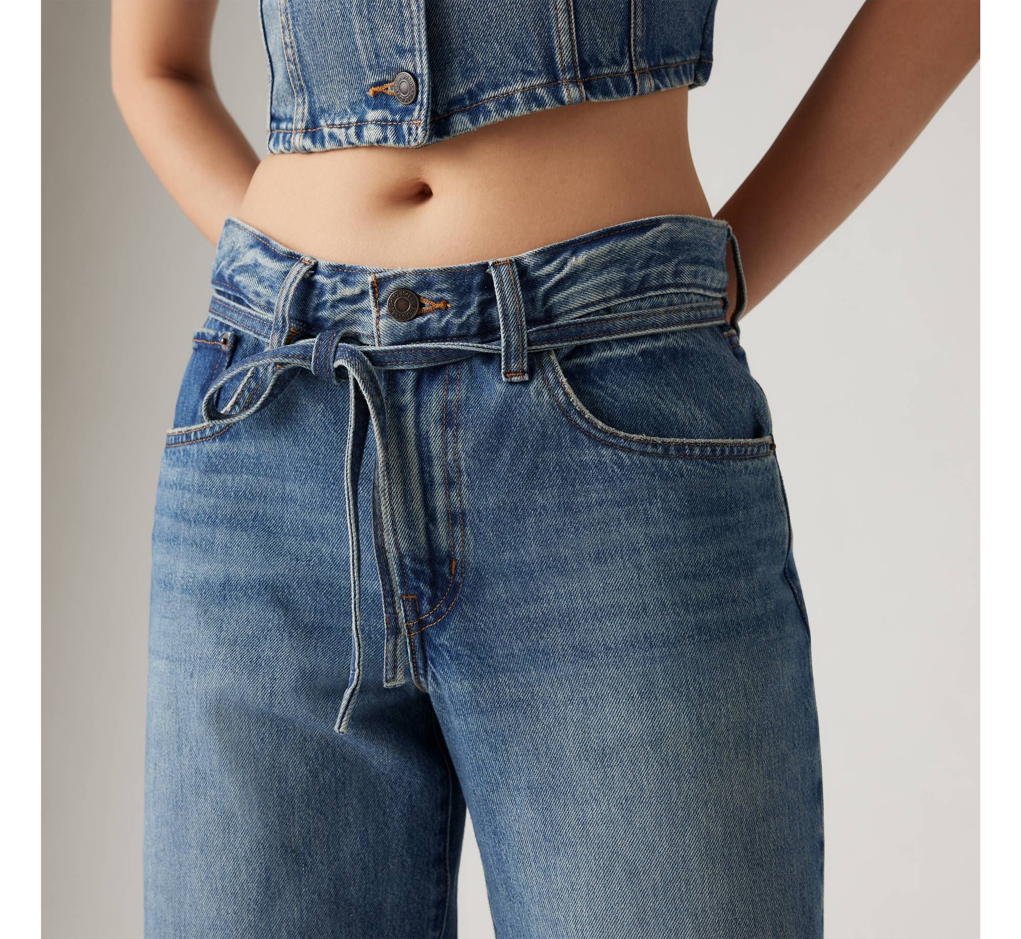 Levi's - Quần jeans ống rộng nữ Xl Straight Women's Jean