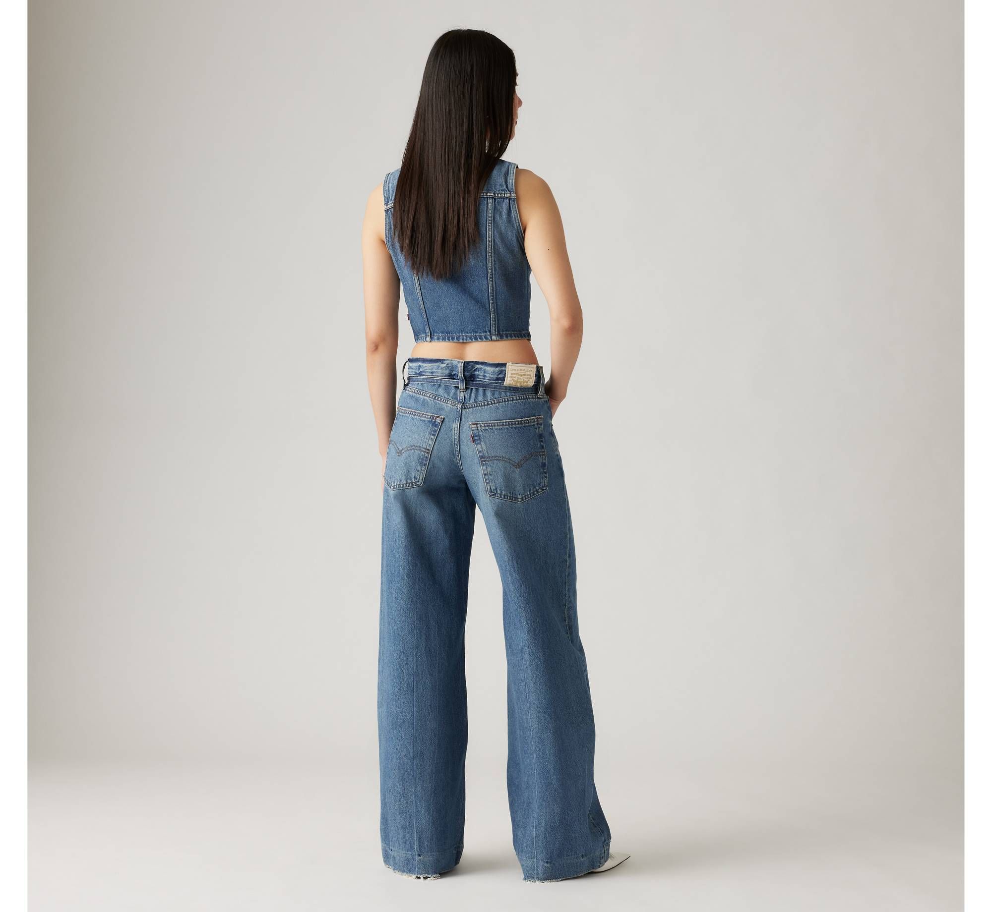 Levi's - Quần jeans ống rộng nữ Xl Straight Women's Jean