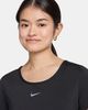 Nike - Áo tay ngắn thể thao Nữ One Classic Women's Dri-FIT Short-Sleeve Cropped Twist Top