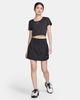 Nike - Áo tay ngắn thể thao Nữ One Classic Women's Dri-FIT Short-Sleeve Cropped Twist Top
